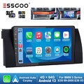 Für BMW 5er E39 X5 E53 M5 Android 13 Autoradio GPS NAVI WIFI BT RDS 4+64G Kamera
