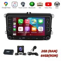 DAB+ 2+64G Carplay Für VW GOLF 5 6 Touran Tiguan Passat Autoradio GPS Navi BT FM