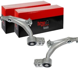 2X METZGER QUERLENKER UNTEN VORNE PASSEND FÜR ALFA ROMEO 159 BRERA SPIDER