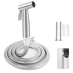 Bidet Brause mit Halter Schlauch Set Bad WC Intim Hygiene Hand Duschkopf Dusche