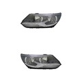 TYC Scheinwerfer Hauptscheinwerfer links rechts H7 H15 für VW Tiguan 5N_
