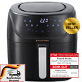 Heißluftfritteuse XXL 8L Rapid Airfryer [Kompaktes Gehäuse,7 Kochfunktionen,10 P