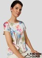 Rabe  T- Shirt  Art. 54-124364  weiß-blau gem. Gr.44,46,48  VP 49,99 €