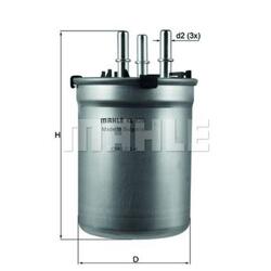 KNECHT Kraftstofffilter Filter Leitungsfilter passend für Audi A1