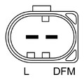 BOSCH 0 986 041 510 Generator für Audi Seat Skoda Vw Ora