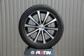 VW Bus T5 T6 T6.1 Caravelle Satz Räder Alufelgen P69 poliert Platin Sommerreifen
