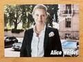 Alice Weidel AK AfD Autogrammkarte original signiert