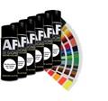 RAL Spraydose 6er Pack Autolack Sprühdose stumpfmatt Buntlack