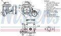 98299 NISSENS AGR-Ventil für SEAT,SKODA,VW