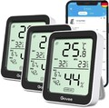 Govee Thermometer Hygrometer, Mini LCD Digital Thermometer Hygrometer Innen mit