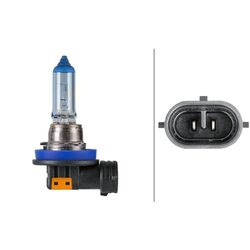 HELLA Glühlampe, Abbiegescheinwerfer WHITE LIGHT 8GH 223 498-141