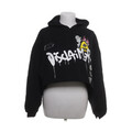 Disclaimer, Kapuzenpullover, Größe: S, Schwarz/Mehrfarbig, Baumwolle, Print #rfU