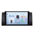2+64GB Android Radio 9'' Navi Carplay DAB+ Bluetooth Für BMW 5er E39 X5 E53