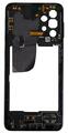 Original Samsung Galaxy A32 5G SM-A326B Mittelrahmen Gehäuse Tasten Schwarz Gut