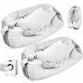 2 Stück Schuhwaschbeutel Sneaker Wäschesack Schuh Waschbeutel für Waschmaschine