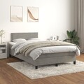 Boxspringbett mit Matratze & Knöpfe Samt Bett Polsterbett Bettgestelle DE