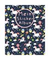 Mein Stickeralbum: leeres Stickerbuch zum Einkleben und Sammeln | 70 Seiten | ca