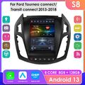 8+128GB Für Ford Transit Connect 9.7"Android 13 8Kern Radio Carplay GPS 4G DSP
