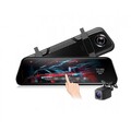 10" Dashcam Dual Lens Kamera Auto DVR Rückfahrkamera Spiegel Videorecorder 1080p