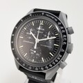 OMEGA Swatch MoonSwatch Mission to the Moon SO33M100 schwarzes Zifferblatt...