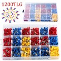 1200TLG Kabelschuhe Sortiment Box Auto KFZ Steckverbinder Flachstecker Set Neu