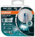 1x Stück OSRAM H4 12V 60/55W P43t Cool Blue INTENSE NextGeneration 5000K +100%