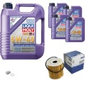 MAHLE Ölfilter 9 L LIQUI MOLY 5W-40 High Tech für Volvo V70 II 2.4 2.5 S60 I