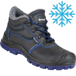 Arbeitsschuhe Winterschuhe Sicherheitsschuhe Leder S3 Winterstiefel gefüttert