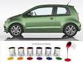 AUßENSPIEGEL KAPPE/GEHÄUSE LACKIERT IN WUNSCHFARBE NEU für Skoda Citigo 