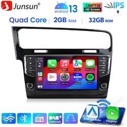 Für VW Golf VII MK7 2013-2020 Android 14 Autoradio Carplay GPS Navi WIFI RDS DSP