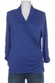 Peter Hahn Bluse Damen Oberteil Hemd Hemdbluse Gr. EU 40 Blau #a80nf1y