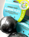 Planet Dog Orbee-Tuff Industrial Diamond Plate Ball steel Diamant stahl Gr.7,5cm