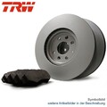 TRW Bremsscheiben Set + Beläge für BMW F45 2er Active Tourer X1 F48 1er F40 F46