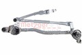 Wischergestänge METZGER 2190429 für E11 NISSAN NOTE NE11 LPG dCi