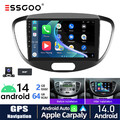 Apple Carplay DAB+ KAM Für Hyundai i10 2007-2013 Android14 Autoradio BT RDS 64GB