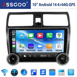 4+64G Android14 CarPlay Autoradio GPS Navi BT WIFI FM Für Suzuki Swift 2003-2010