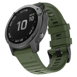 Für Garmin Fenix 7/7X 6/6X Pro 5/5X Plus 3/3 HR Quick Fit Sport Silikon Armband