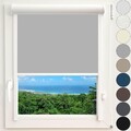 Thermo Kassettenrollo Verdunkelung Rollo Kassette Weiß Sonnenschutz Tür Fenster