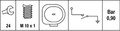 Öldruckschalter grau 6ZL 008 280-011 HELLA für AUDI SEAT VW SKODA