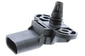 VEMO Sensor, Ladedruck Ansaugkrümmer, Hinten, Luftfiltergehäuse u.a. für AUDI