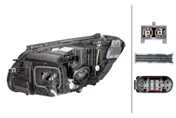 Scheinwerferleuchte rechts LED 1EX 013 063-521 HELLA für MERCEDES-BENZ C-KLASSE