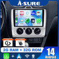 DAB+ Für Ford Focus MK2 MK II 2004-2011 Android 14 Autoradio GPS 2G+32G CarPlay