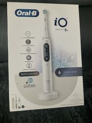 Oral-B iO 8N White Alabaster Elektrische Zahnbürste