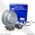 ATE Power Disc Bremsscheiben Ceramicbeläge vorne für VW Golf Vii