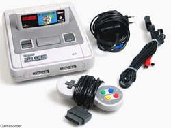 Super Nintendo Konsole + Super Mario World + original Controller (Guter Zustand)