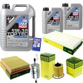 INSPEKTIONSKIT FILTER LIQUI MOLY ÖL 7L 5W-30 für Saab 9-3 Cabriolet YS3F 18t