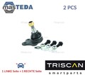 8500 10567 TRAGGELENK FÜHRUNGSGELENK TRISCAN 2PCS FÜR VOLVO V60,S60 II,V70 III