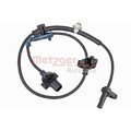 1x Sensor, Raddrehzahl METZGER 09001180 passend für HONDA