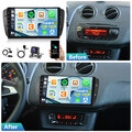 DAB+ Für Seat Ibiza 6j 2009-2013 Carplay Autoradio Android 13 GPS 64GB + Kamera