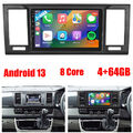 4+64GB für VW Transporter T5 Multivan Caravelle Android 13 Autoradio Carplay GPS